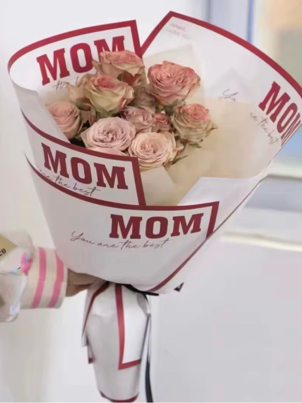 Korean Wrapping paper Mom Waterproof 20 Sheets -mother’s day